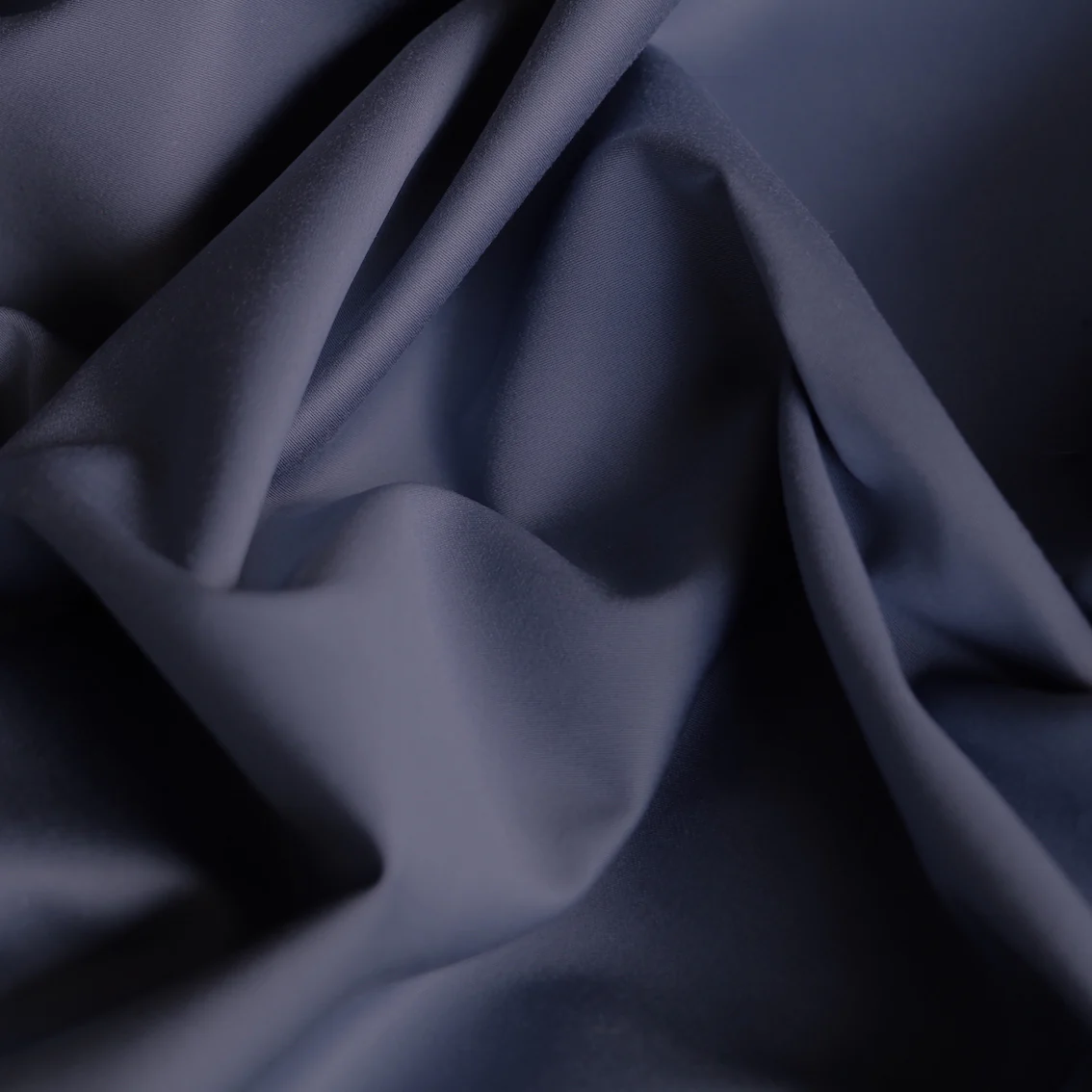 Fulvio Blue Poplin Sateen - Image 2