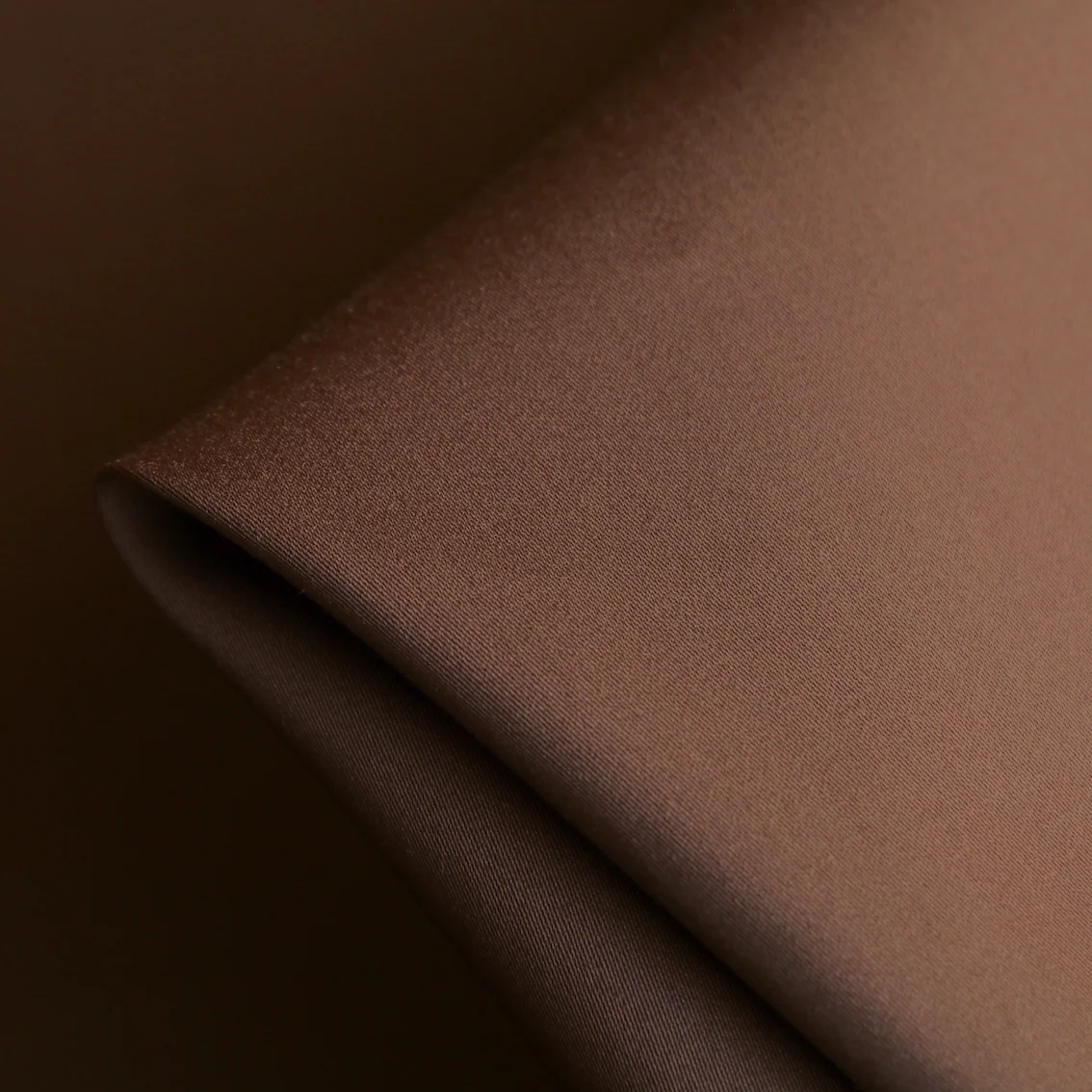 Fulvio Chocolate Poplin Sateen