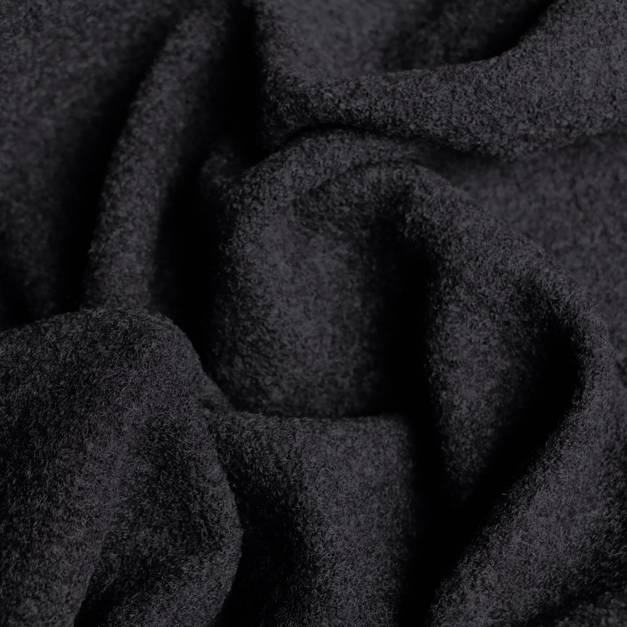 Fumo Dark Melange - Boiled Wool - Image 2