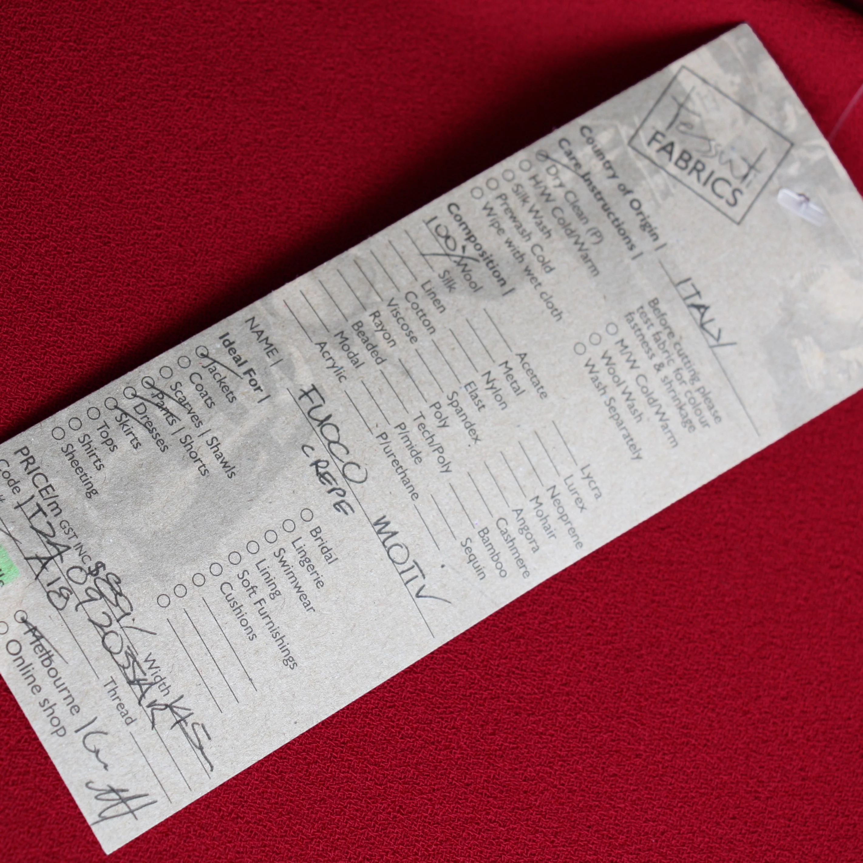 Fuoco Motiv Crepe - Image 3