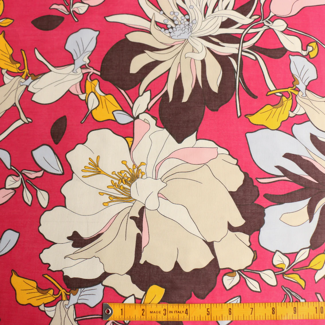 Fuchsia Tropics Cotton Voile - Image 3