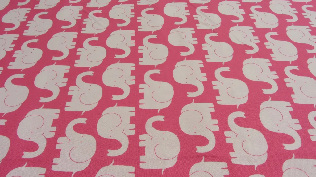 Fushcia Elephants - Image 2