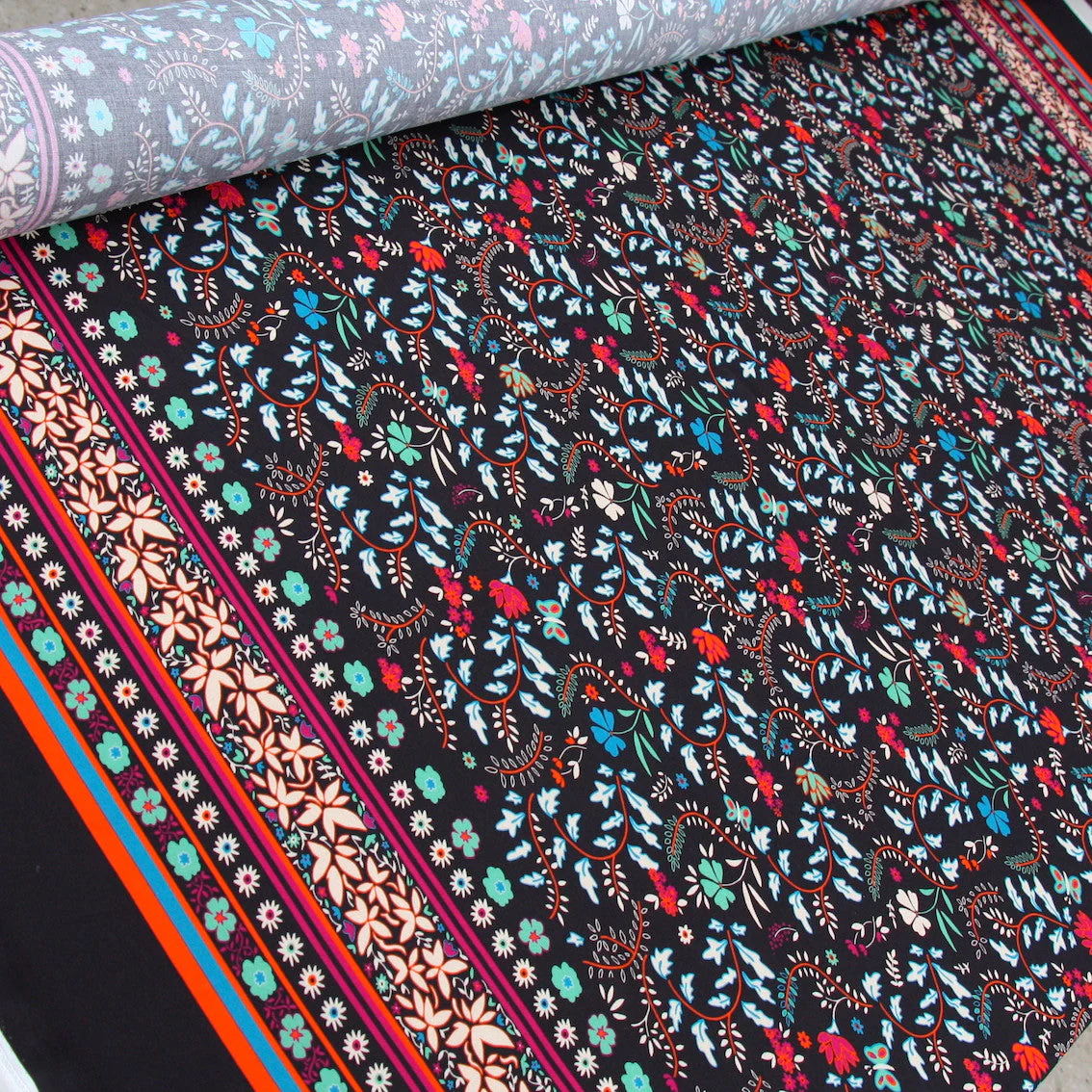 Garden Of Dreams Viscose Poplin - Image 4