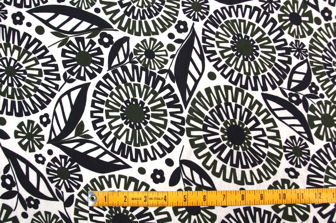 Garden Stencil Olive - Image 2