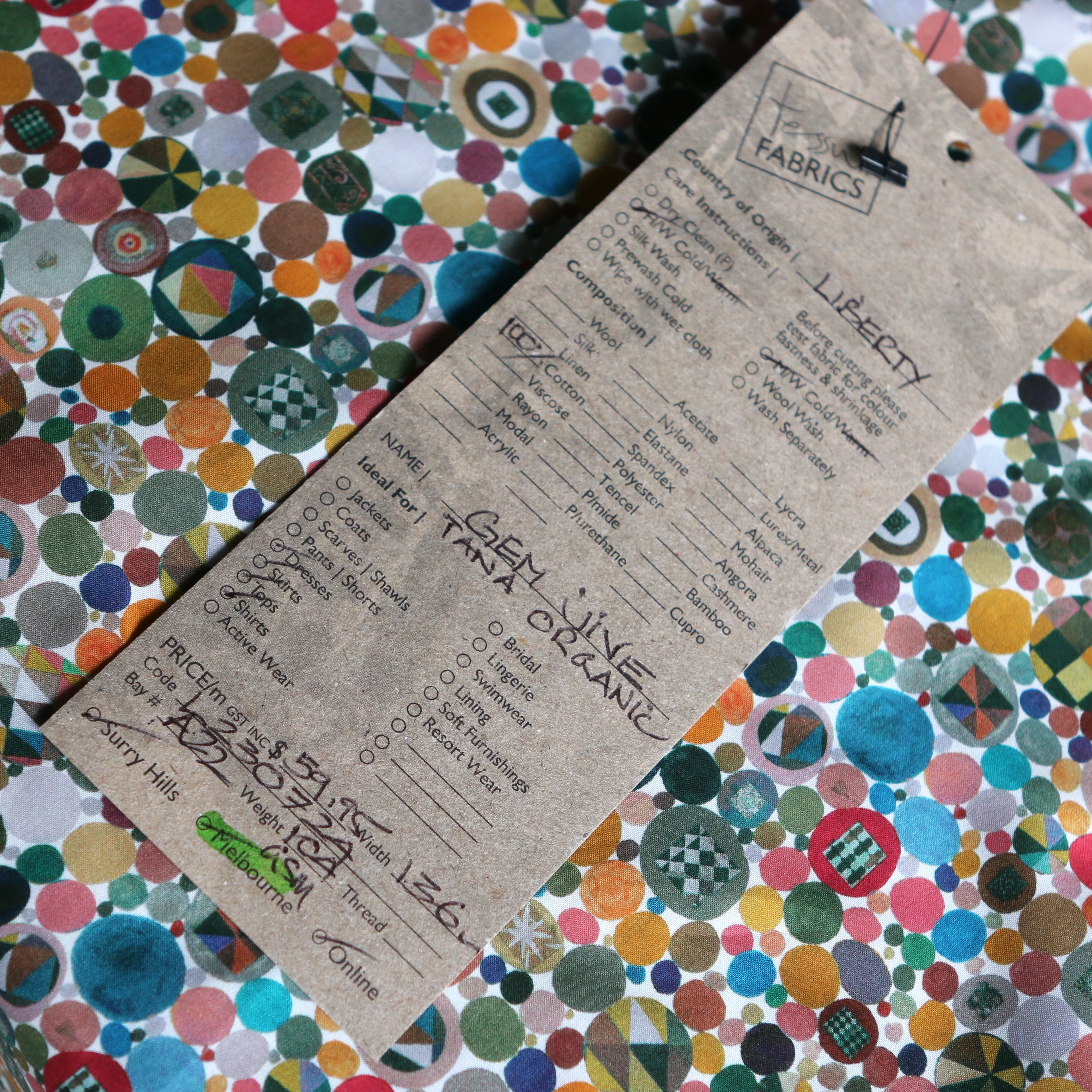 Gem Jive - Liberty (Organic) Tana Lawn™ - Image 4