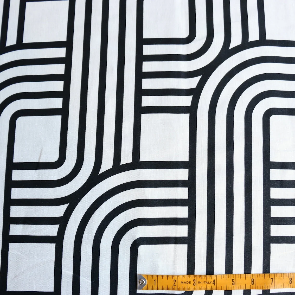 Geo Weave Printed Linen - Image 5