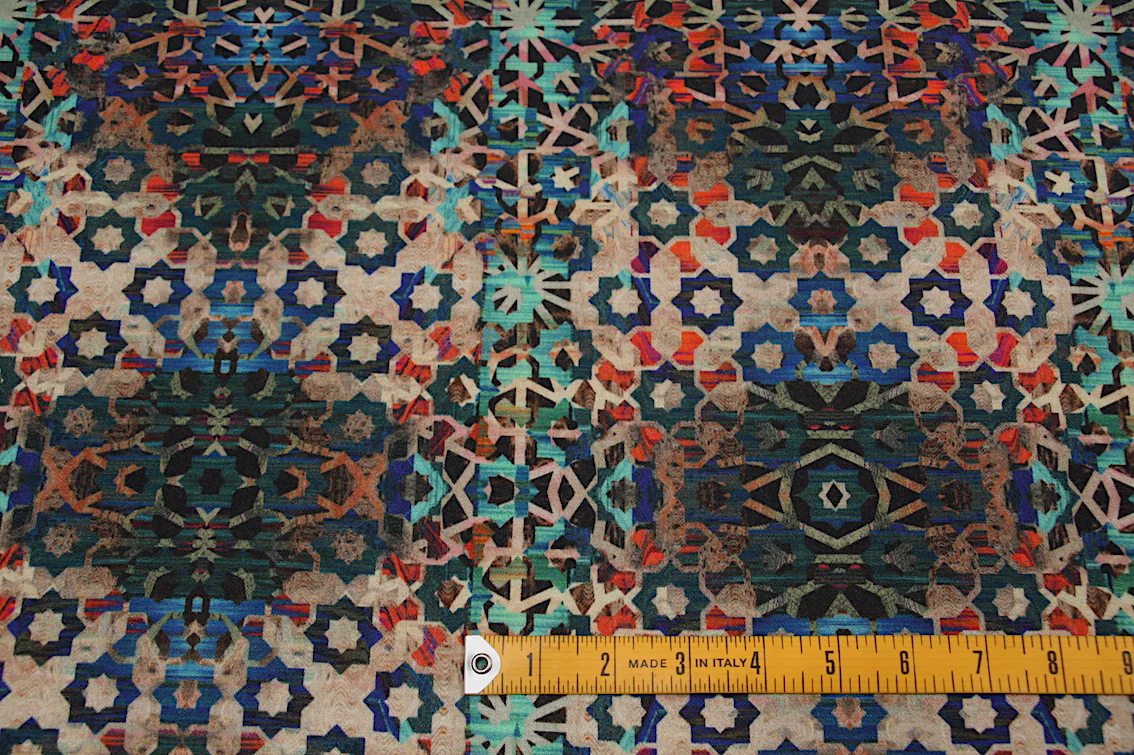 Geometric Colours Crepe - Image 2