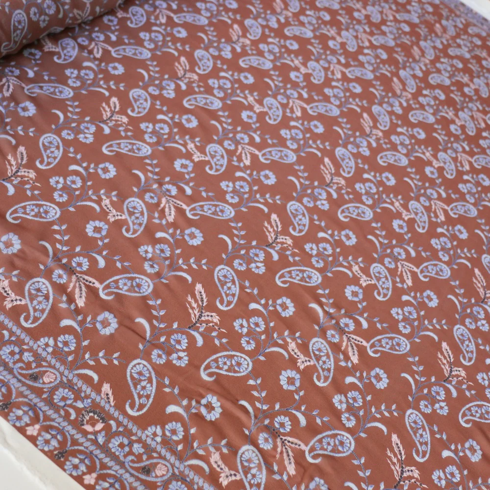 Georgia Fleur Silk Georgette - Image 4