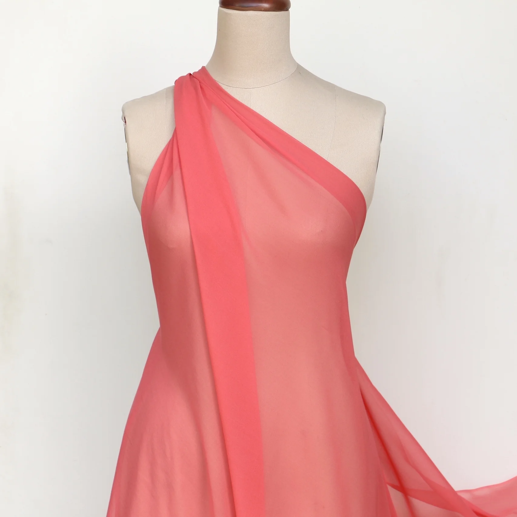 Gette Watermelon Silk Georgette - Image 4