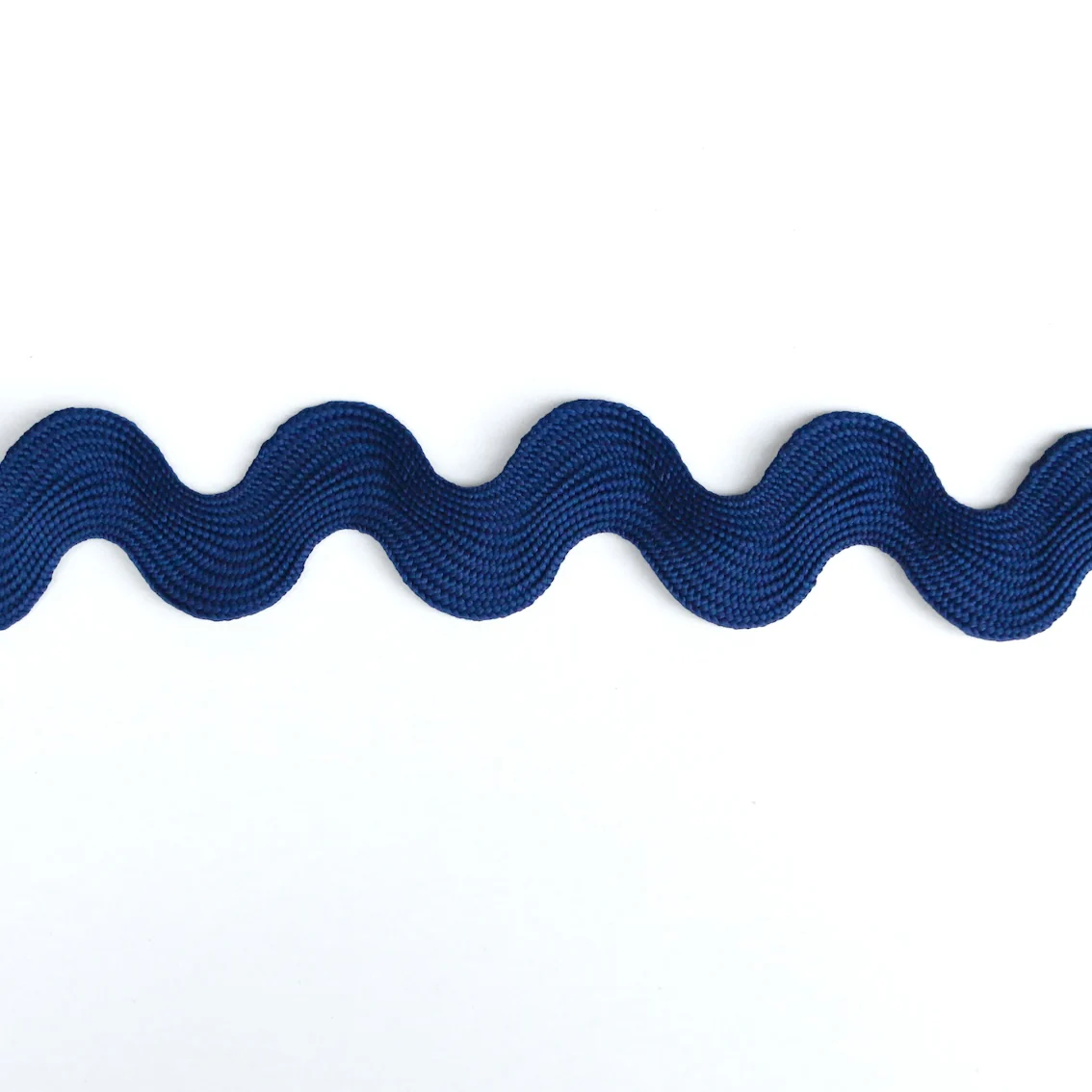 Giant Ric Rac Trim - Navy - 38mm - Image 2