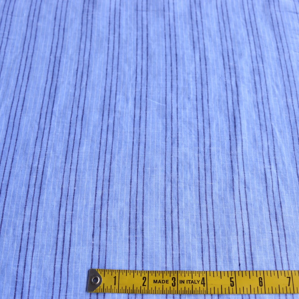Gigi Blu Stripe Linen - Image 3