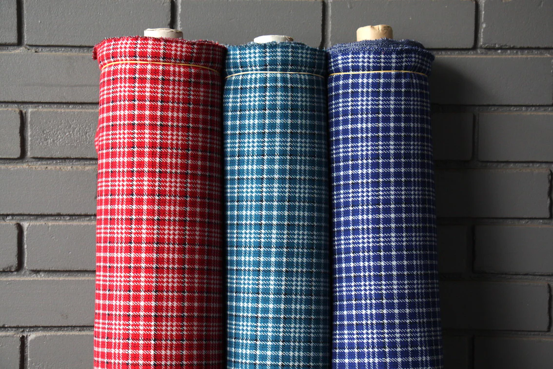 Gigi Royal Check Knit - Image 7