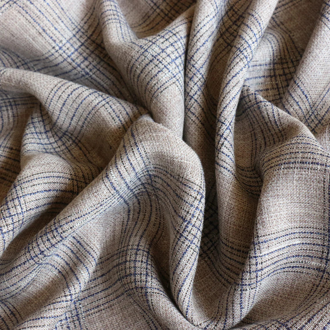 Gio Check Double Sided Linen - Image 2