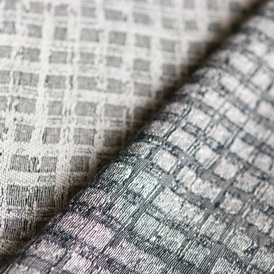 Gio Check Navy/White Jacquard - Image 2