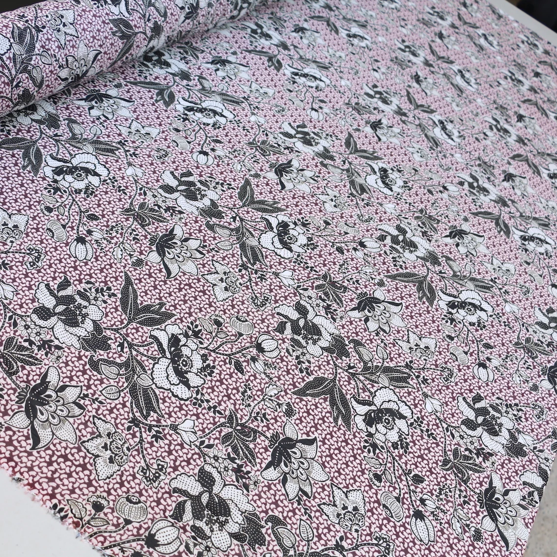 Giolica Plum Georgette - Image 4