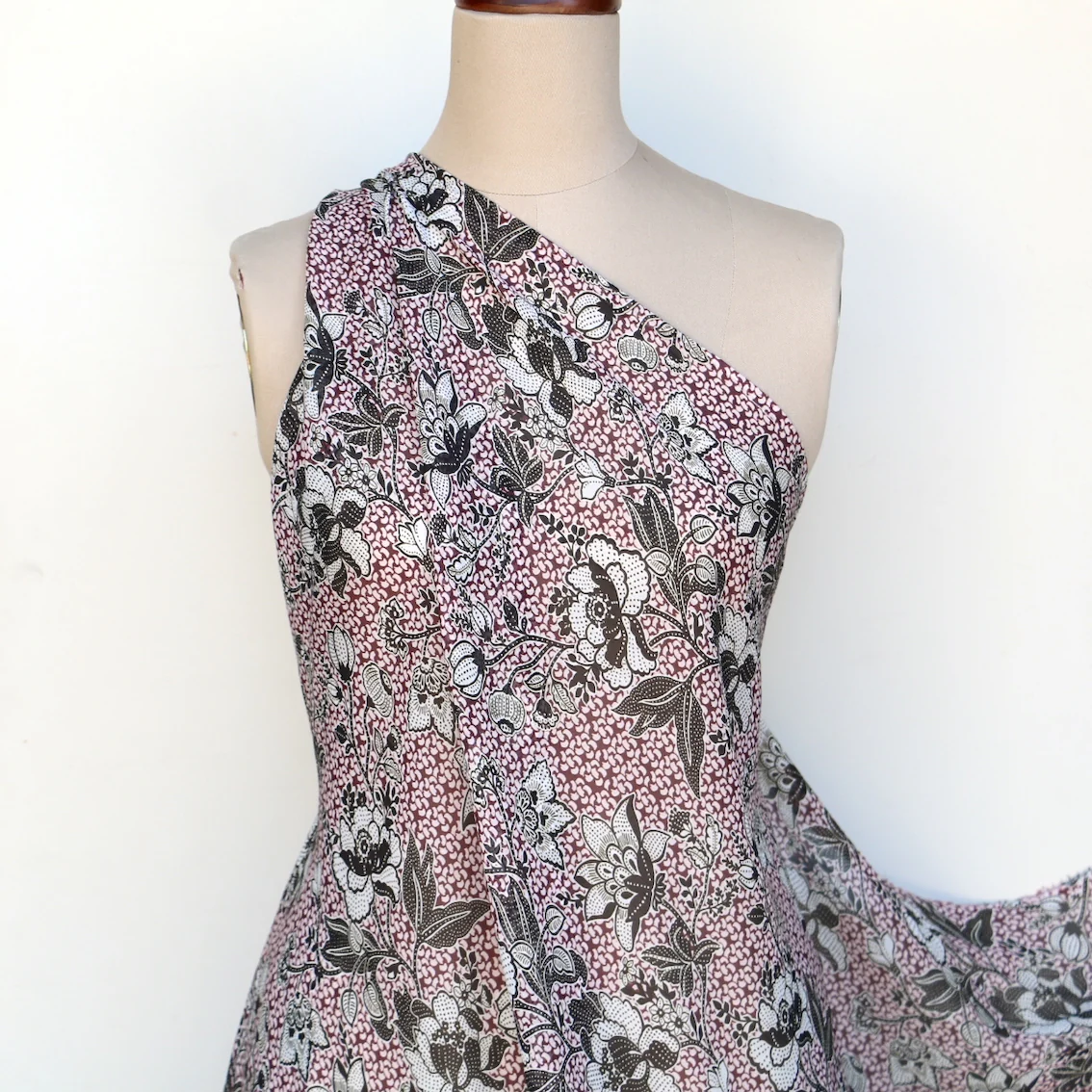 Giolica Plum Georgette - Image 5