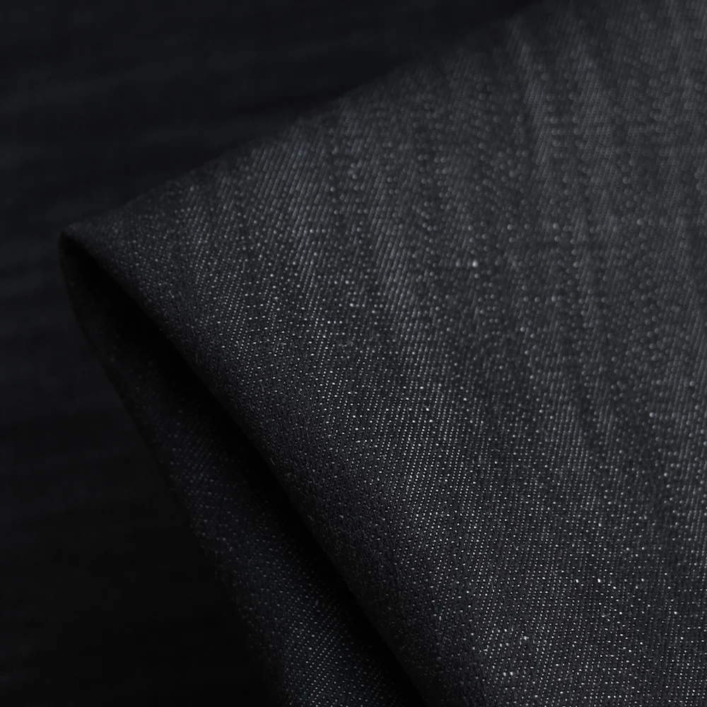 Giorgio Denim Twill Black - Cotton/Linen