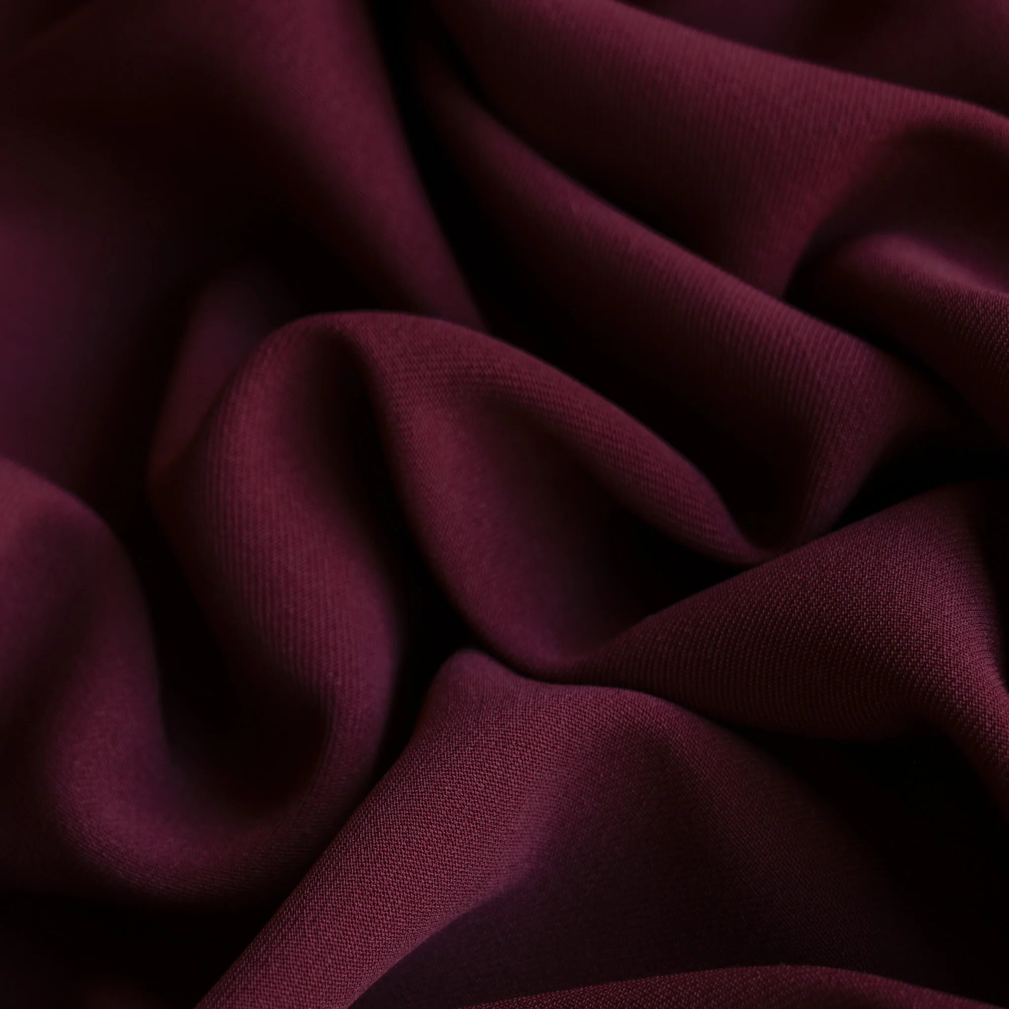 Gisella Claret Wool Twill - Image 2