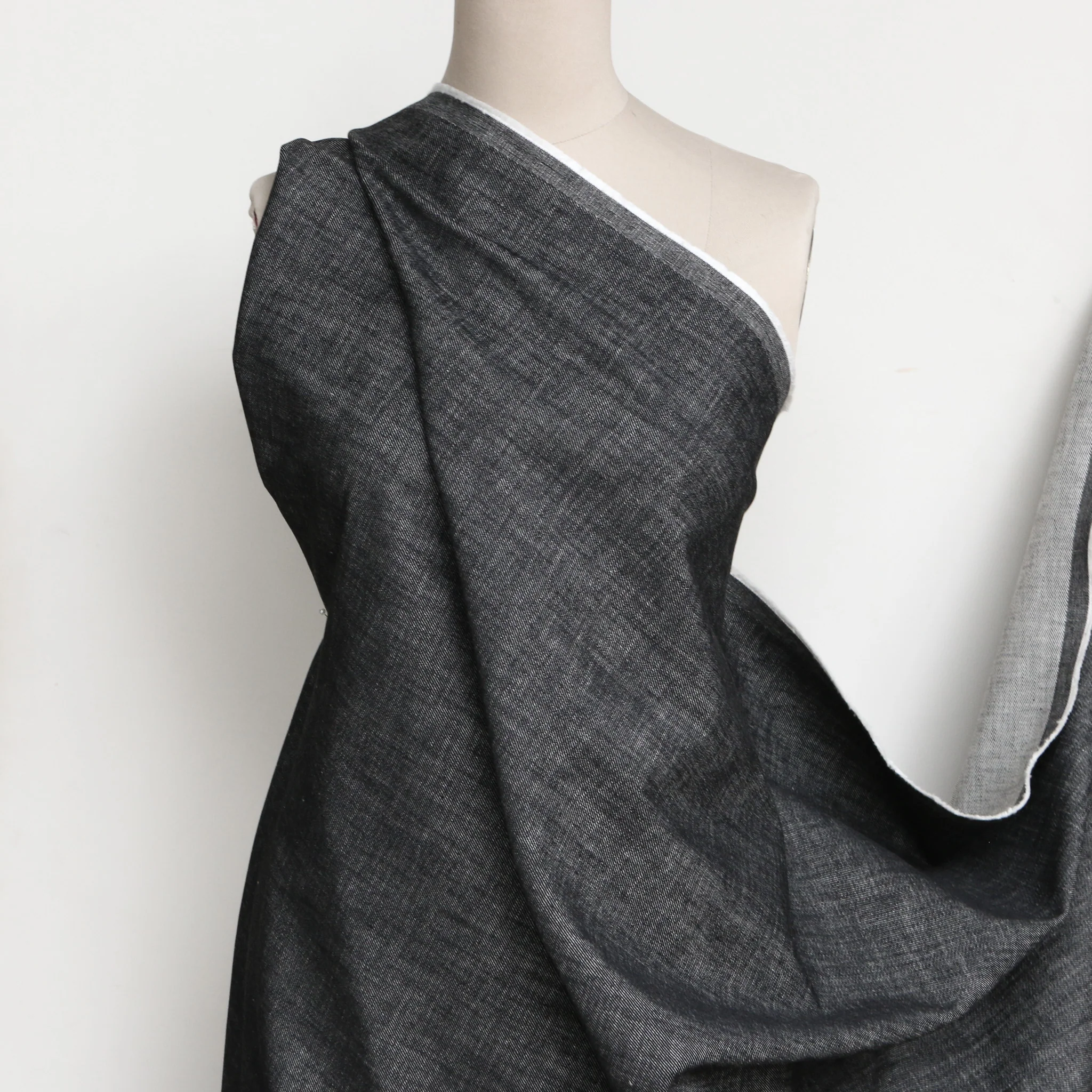 Giulio Denim - Stretch Black Denim - Image 4