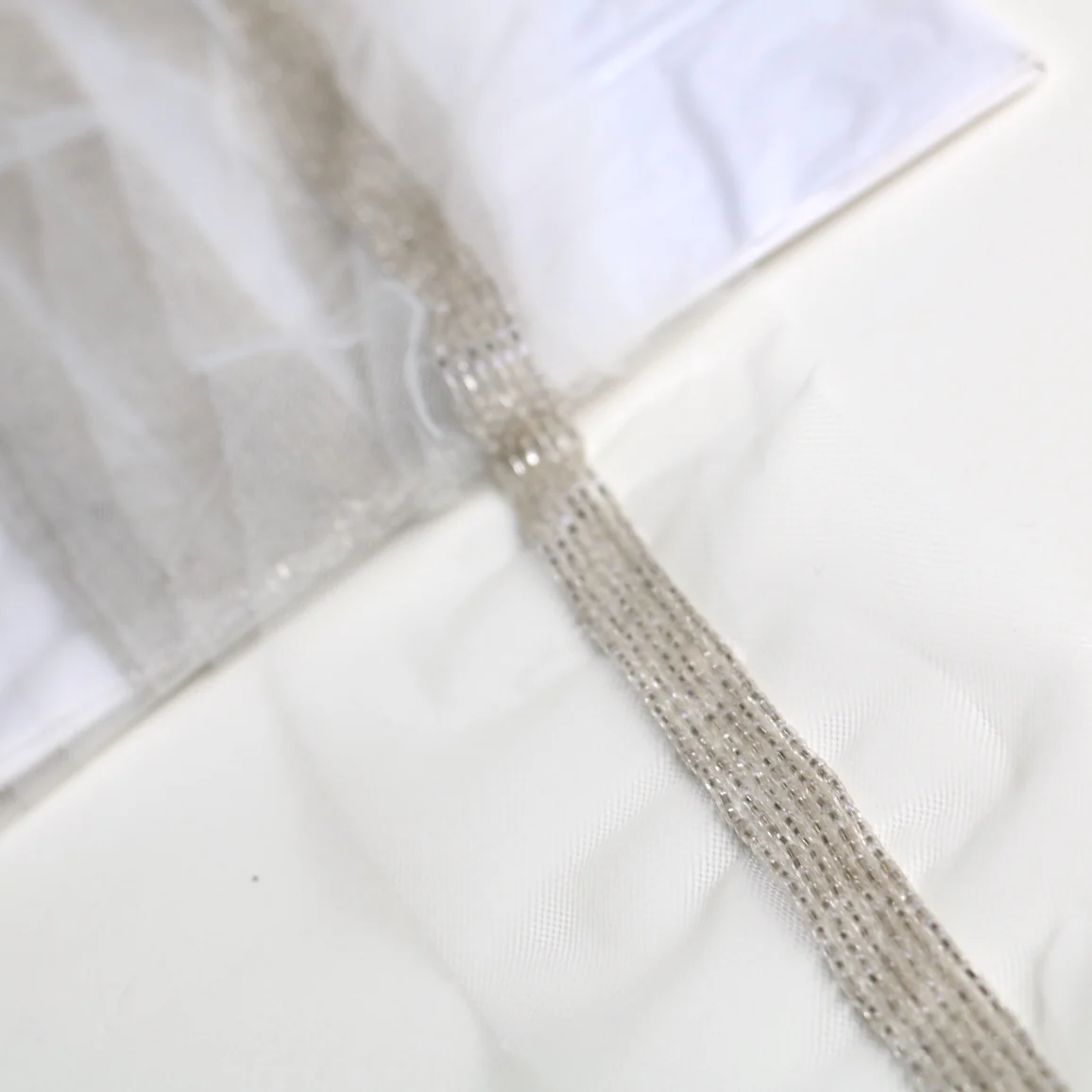 Glassy Stripes - Beaded Trim - Image 2