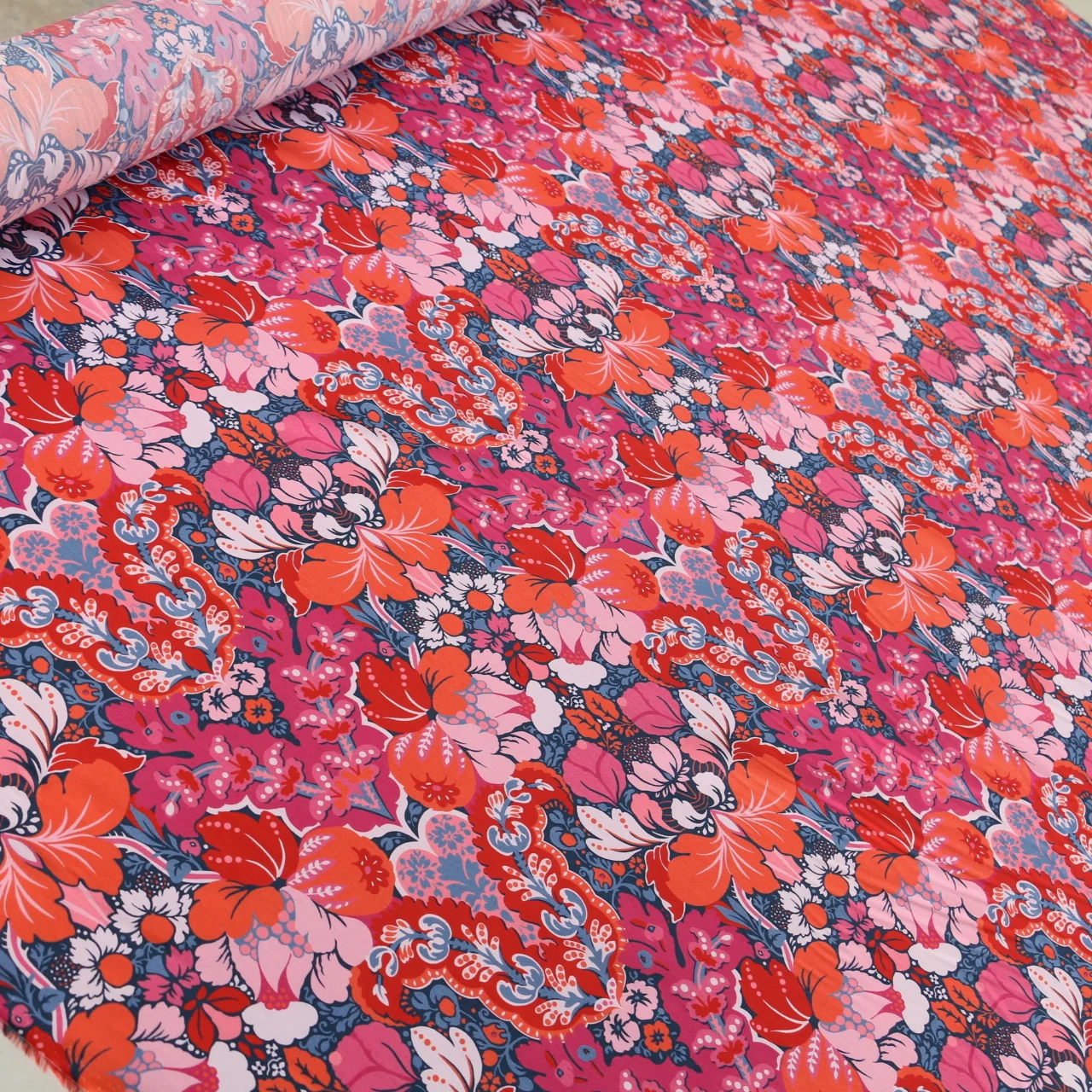 Glastonbury Red Liberty Tana Lawn™ - Image 4