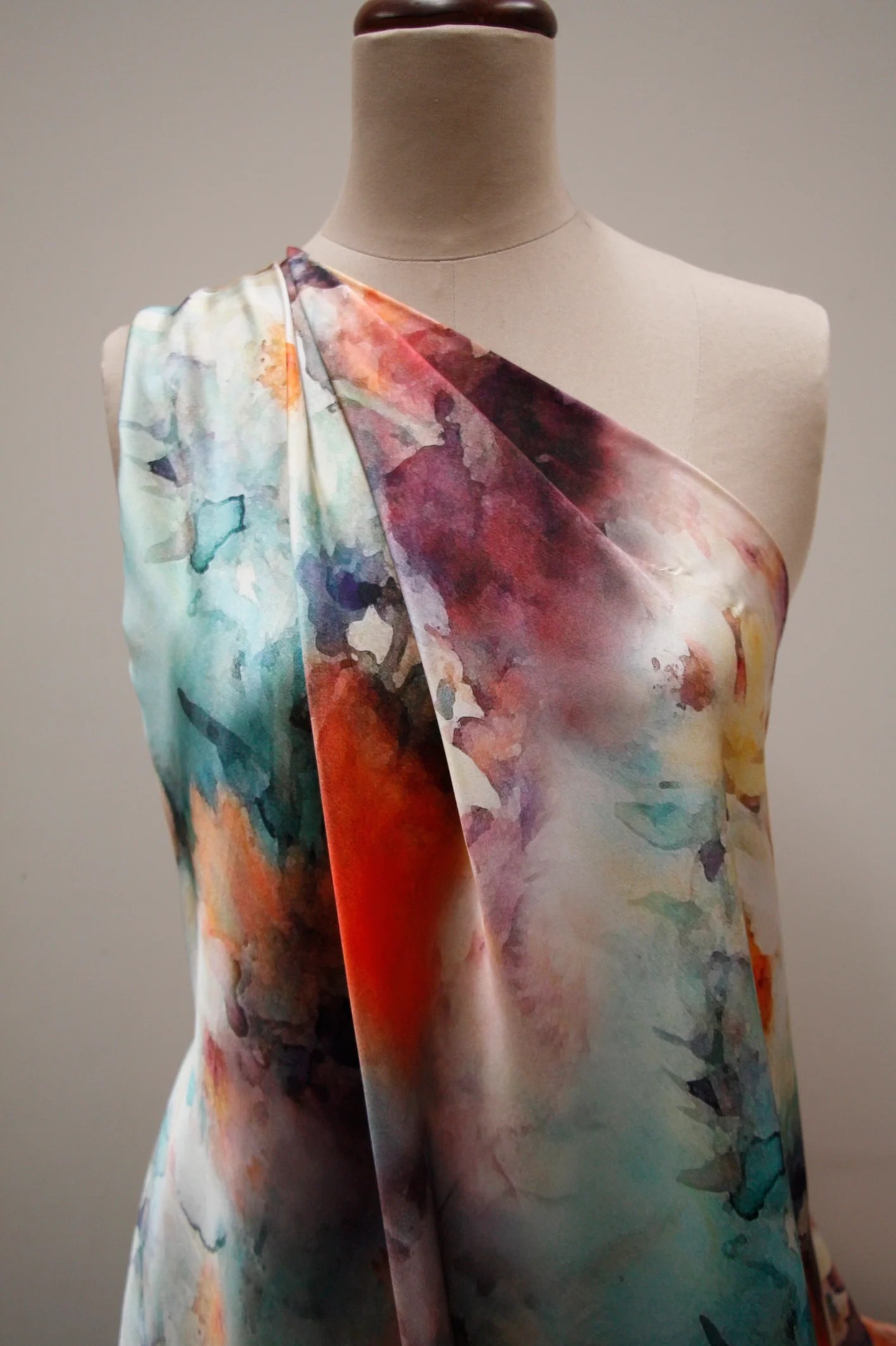 Glistening Waters - Silk Satin - Image 4