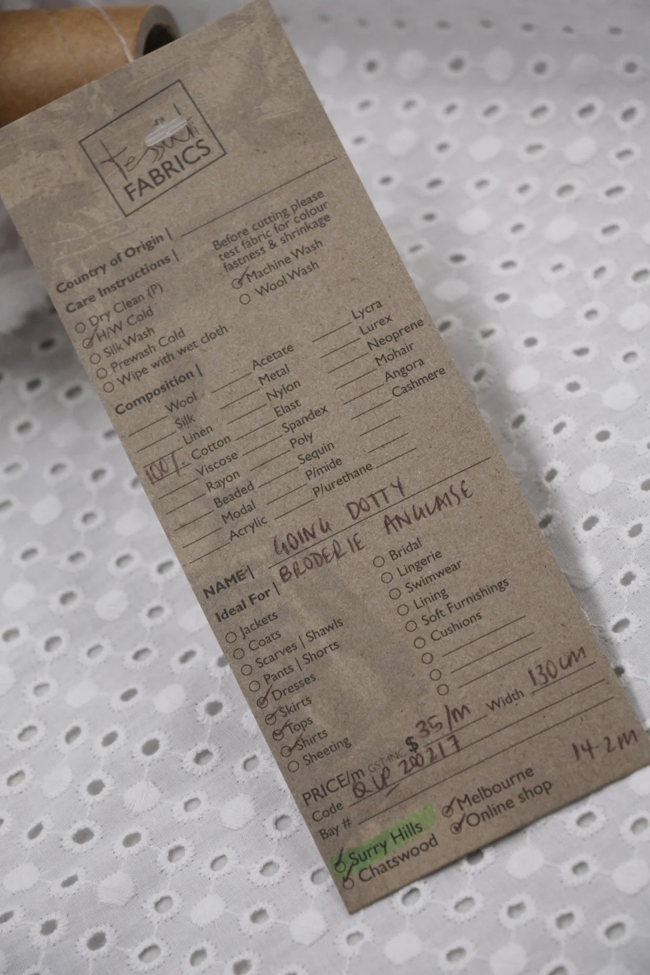 Going Dotty Broderie Anglaise - Image 3