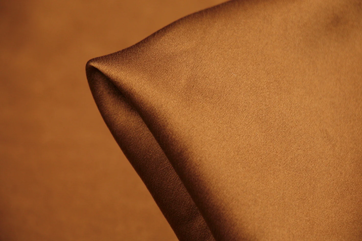 Gold Sandwashed Silk Satin