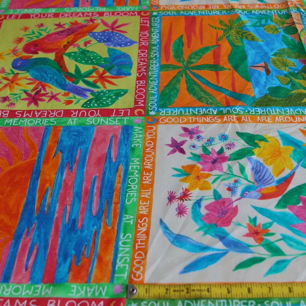 Good Things Linen/Viscose - Panel Print - Image 3