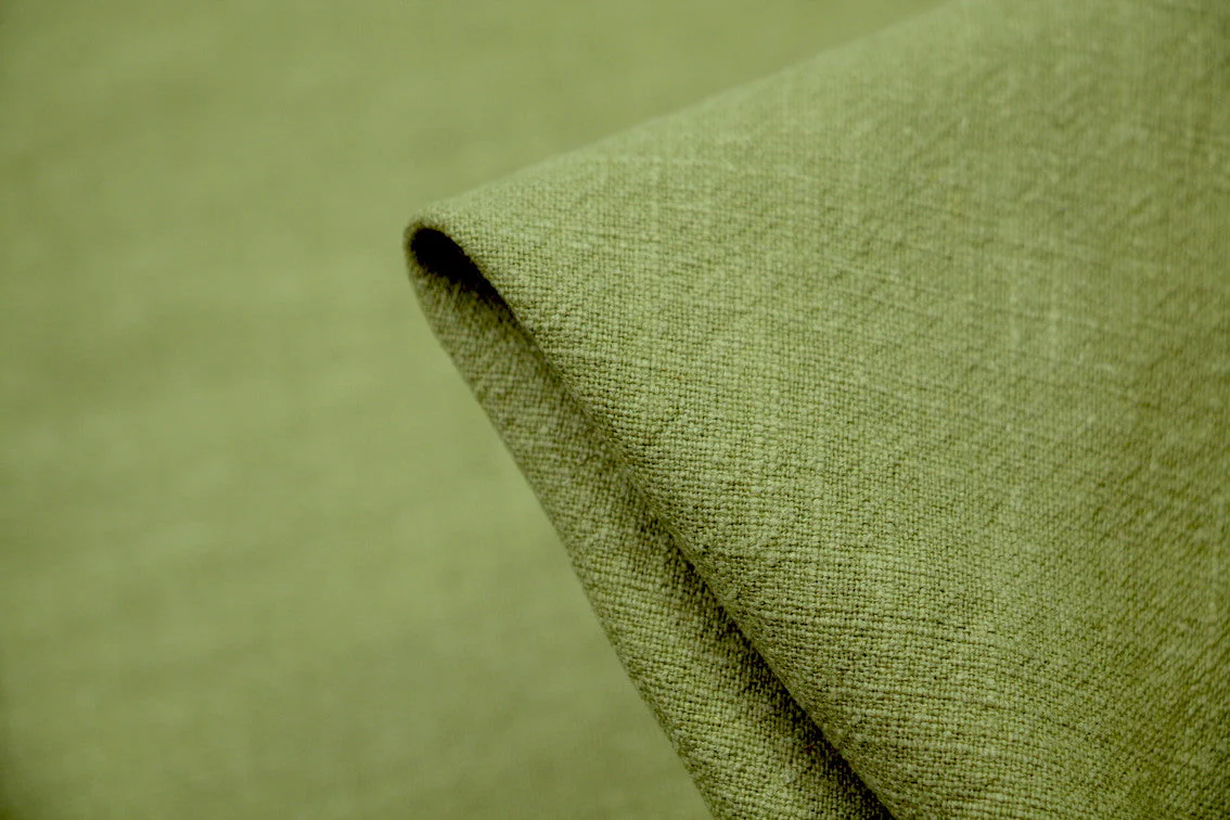 Grass Pebble Wash Linen