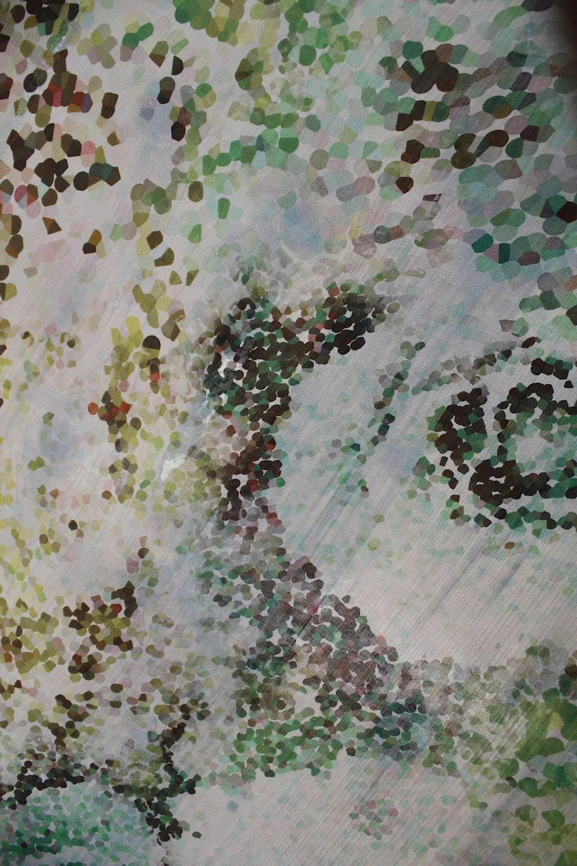 Green Confetti Chiffon - Image 2