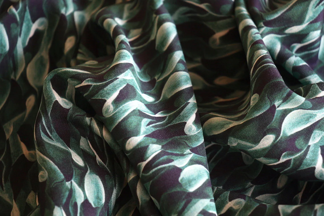 Green Dunes - Liberty Silk CDC - Image 2