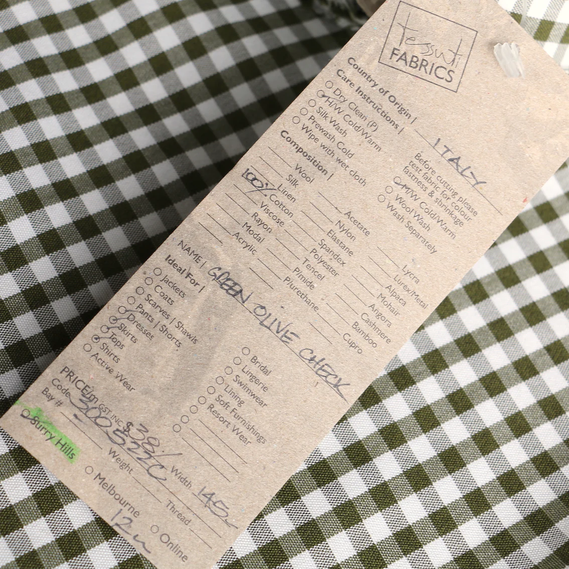 Green Olive Check - Image 4