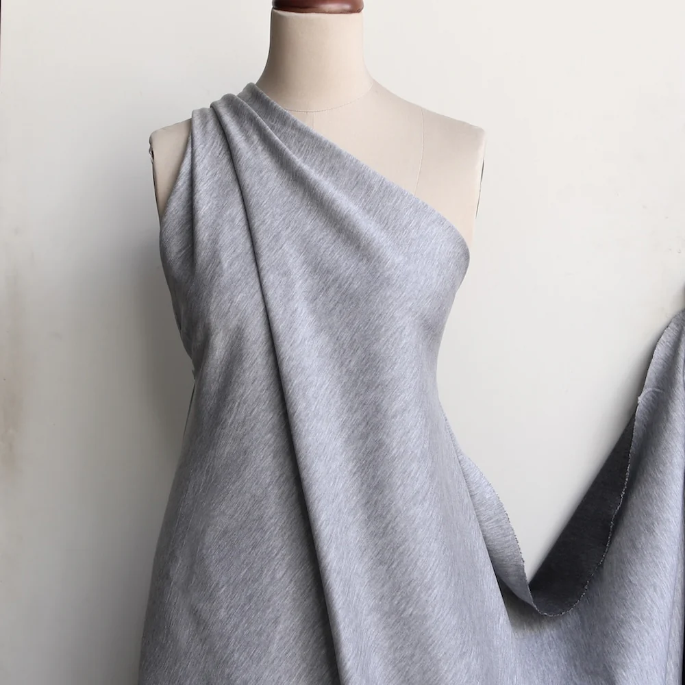 Grey Day Double Sided Knit - Image 4