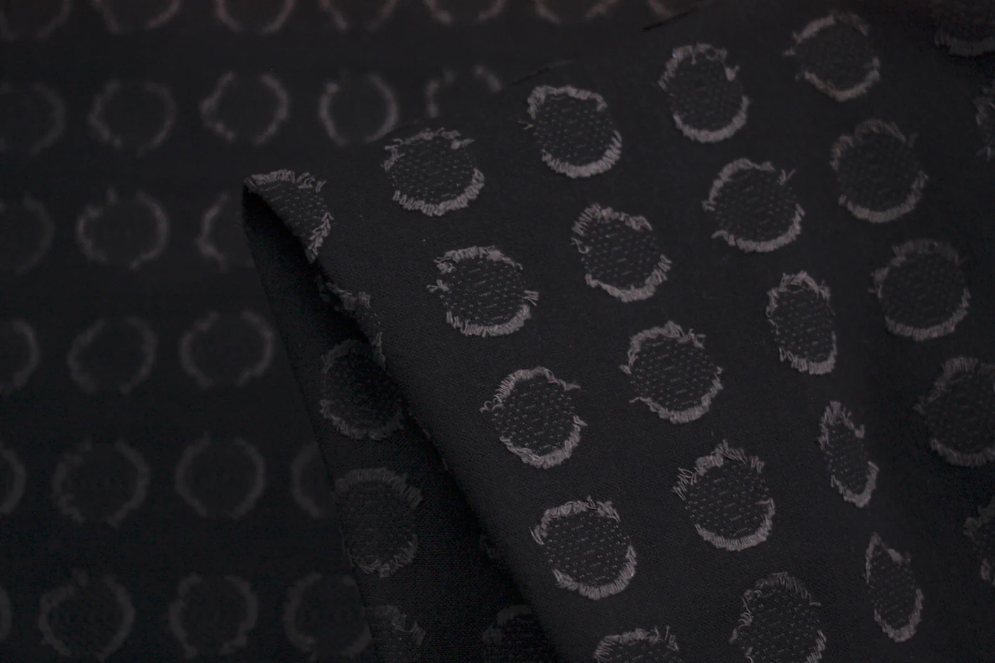 Grey Dots On Black - Image 2