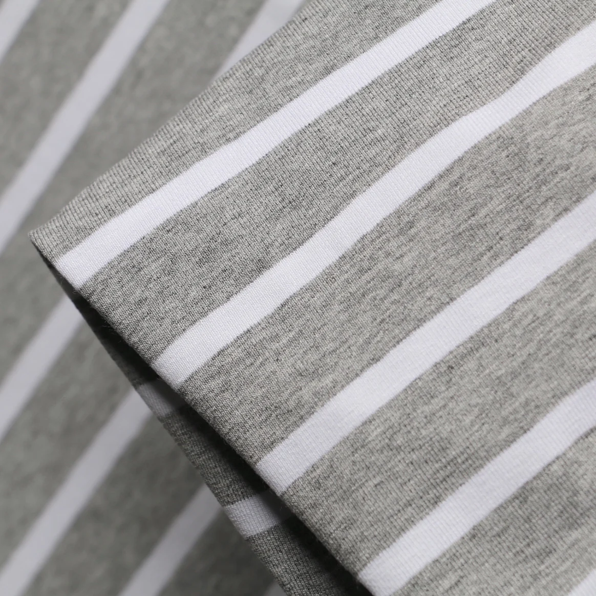 Grey Story Line Marl Jersey