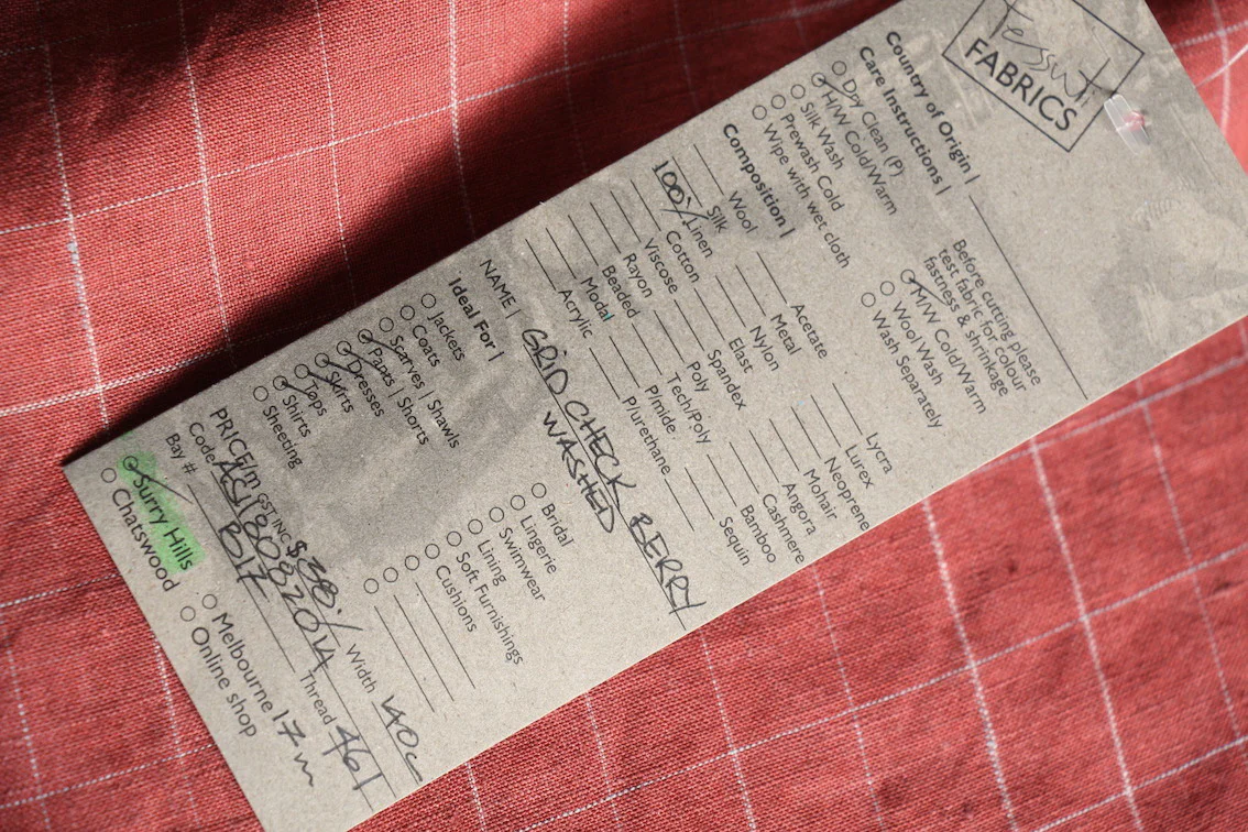 Grid Check Berry - Image 3