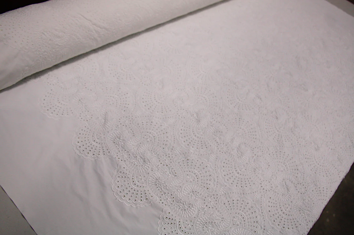 Growing Designs Ivory - Swimwear Fabric - Image 4