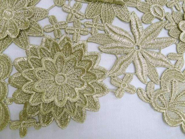 Silvia Guipure Lace Gold - Image 5