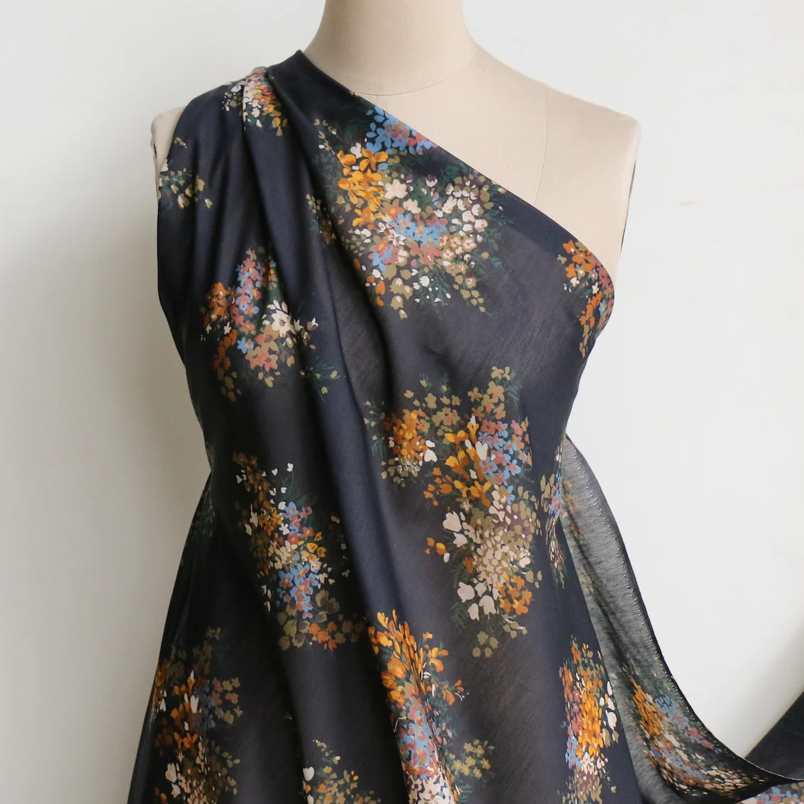 Harvest Bloom Cotton/Silk Voile - Image 5