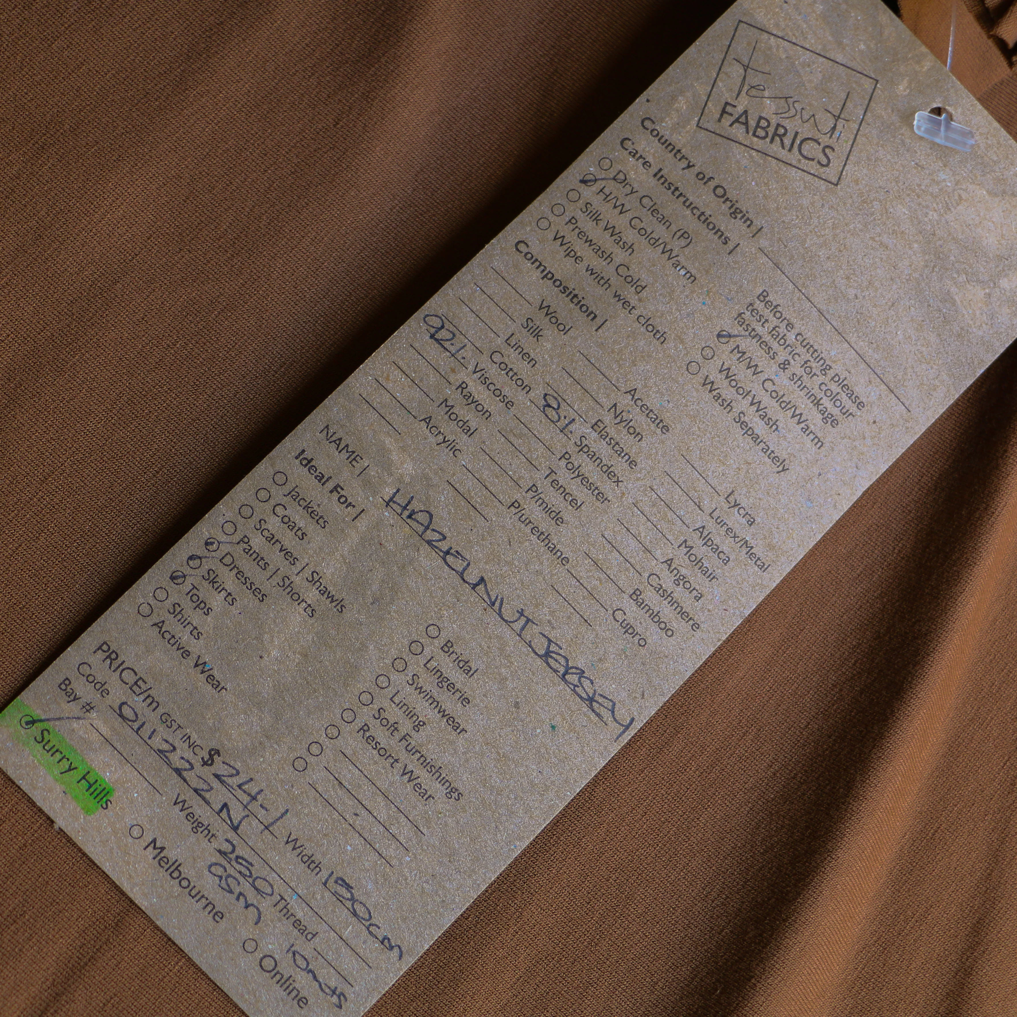 Hazelnut Jersey - Image 3