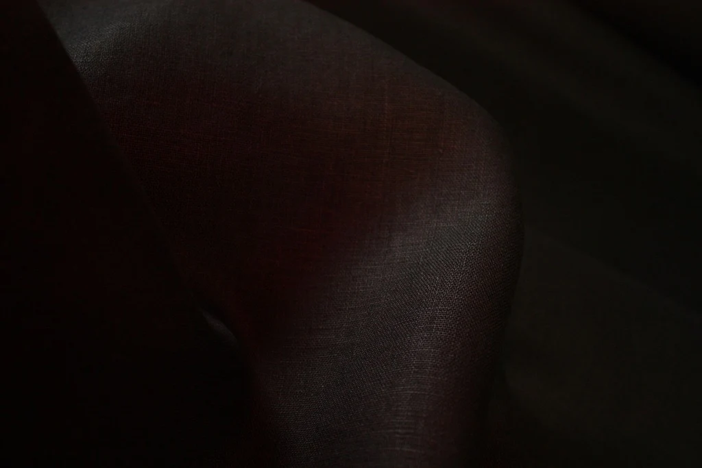 Heavy Black - Enzyme Washed Linen