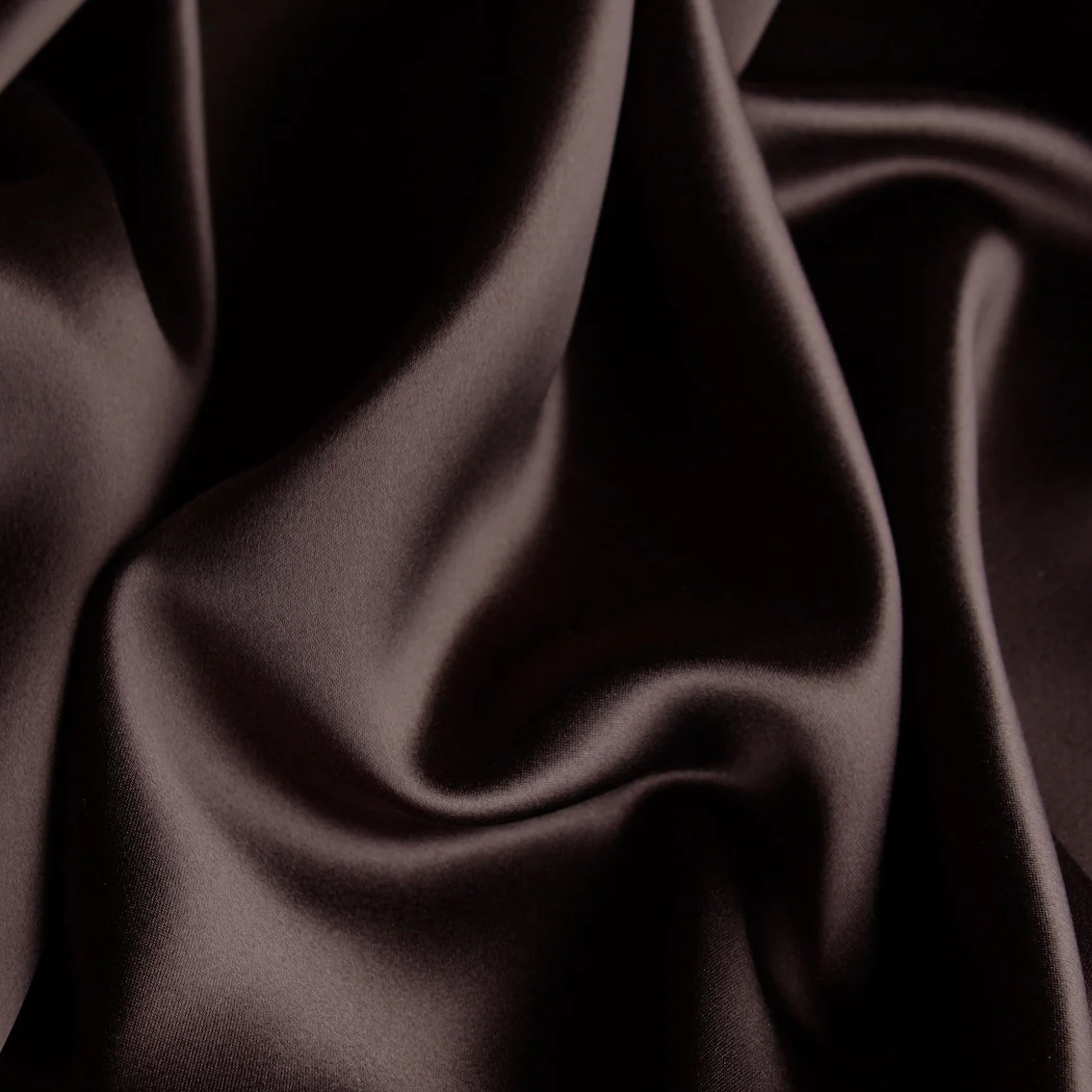 Heavy Chocolate Silk Satin - 40mm - Image 2