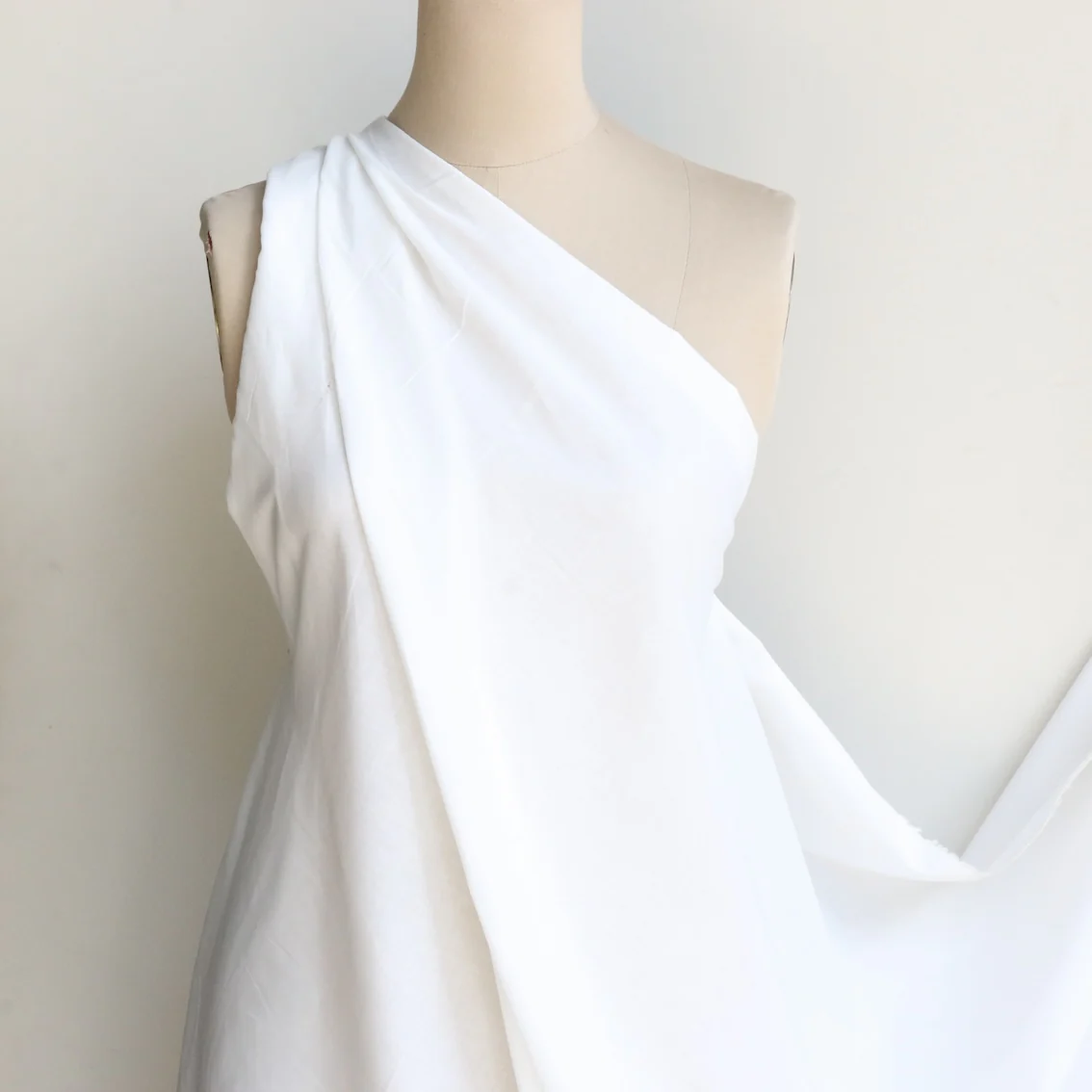 Heavy Cotton Voile - Ivory - Image 4