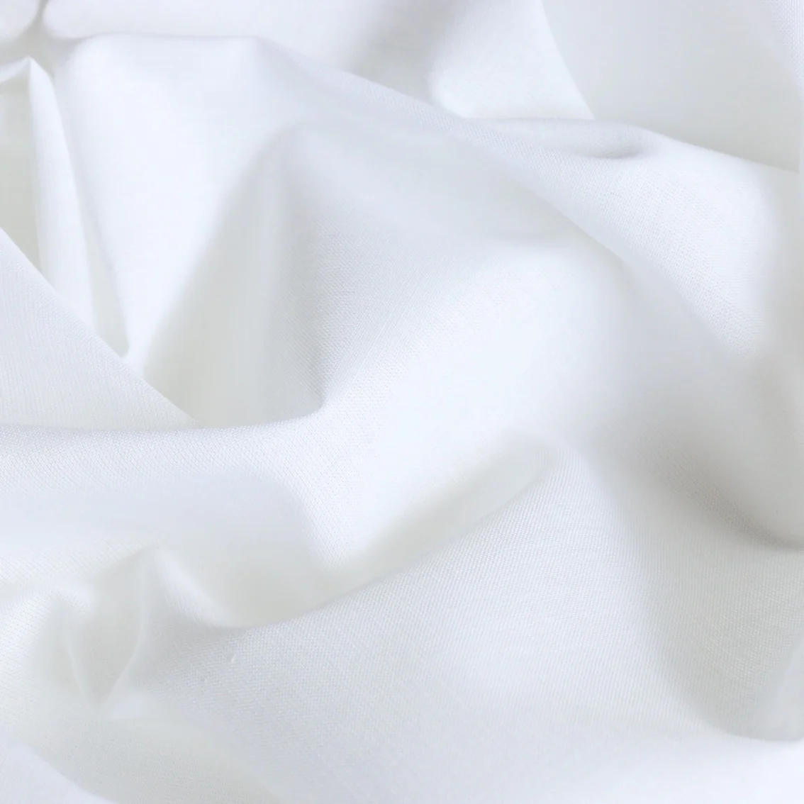 Heavy Cotton Voile - White - Image 2