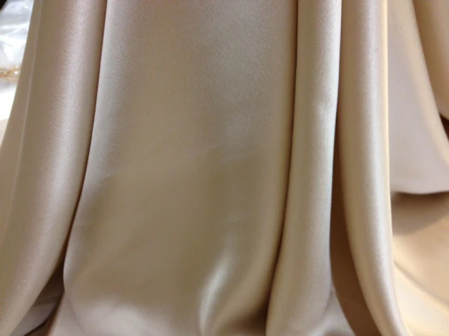 Heavy Silk Satin - Antique - Image 2