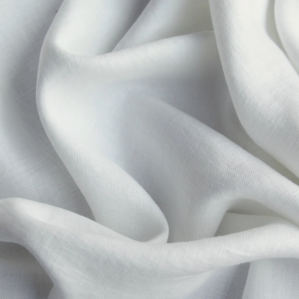 Heavy White Linen - Image 2