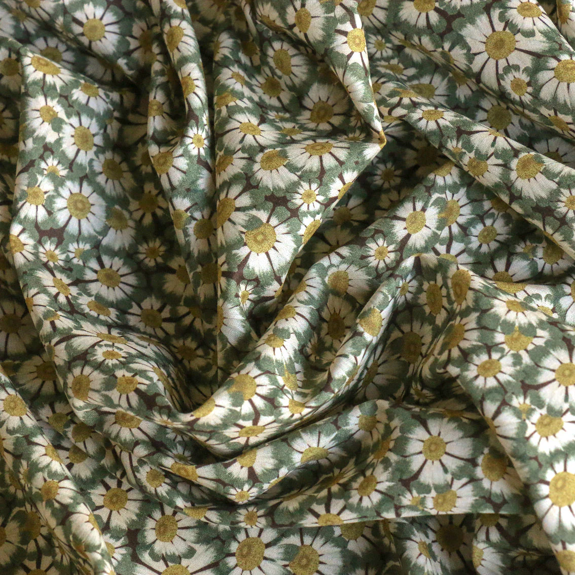 Helenium Green - Liberty Tana Lawn⢠- Image 2