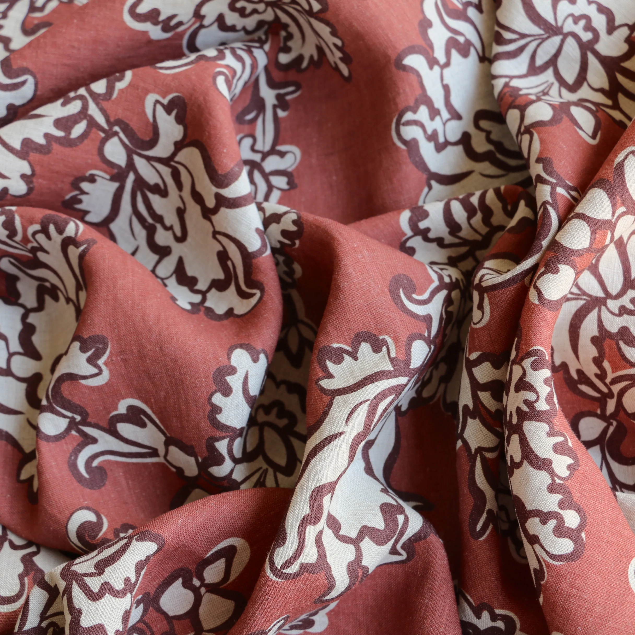 Henna Garden Washed Linen - Image 2