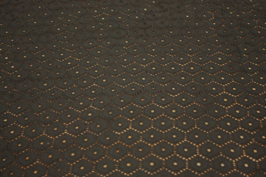 Hex Wheels Black Embroidery - Image 2